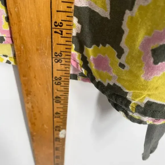 Anthropologie Porridge Sprightly Belted Shirtdress Women’s 0 Bohemian Peasant - Picture 7 of 8